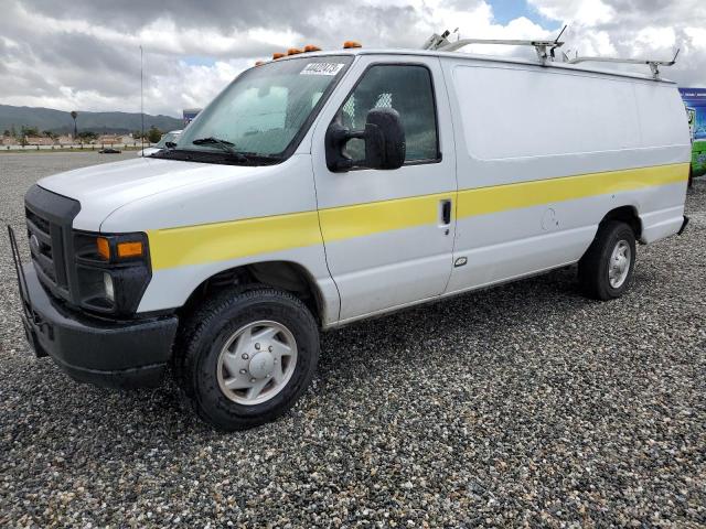 1FTNS24W08DB54142 - 2008 FORD ECONOL E250 VAN WHITE photo 1