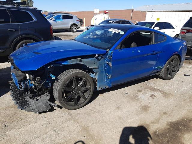 1FA6P8TH0L5159927 - 2020 FORD MUSTANG BLUE photo 1