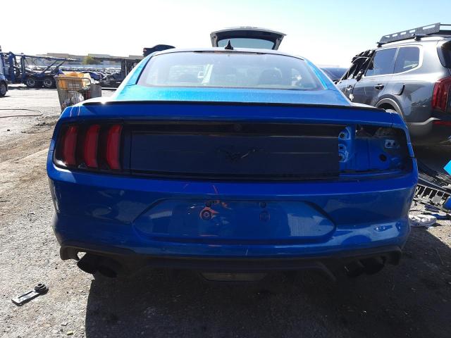 1FA6P8TH0L5159927 - 2020 FORD MUSTANG BLUE photo 6