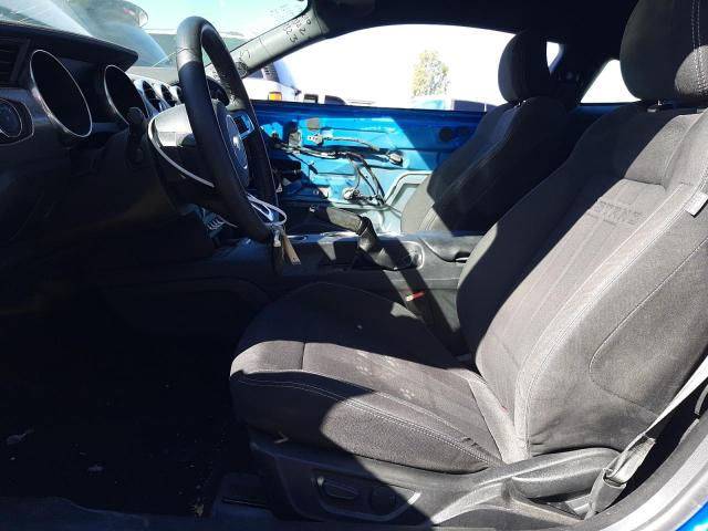 1FA6P8TH0L5159927 - 2020 FORD MUSTANG BLUE photo 7