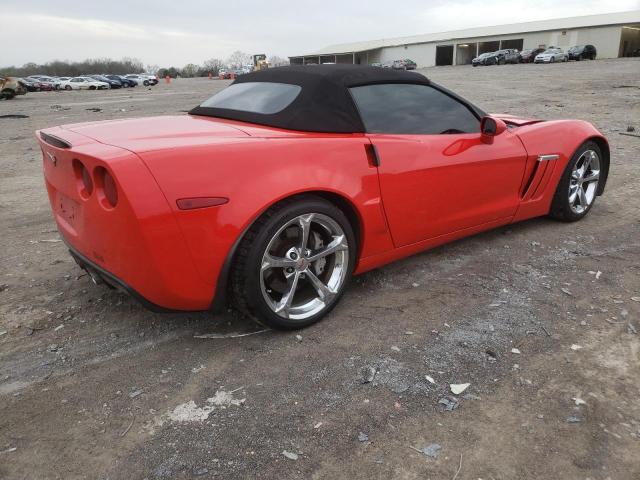 1G1YW3DW4A5100536 - 2010 CHEVROLET CORVETTE GRAND SPORT RED photo 3