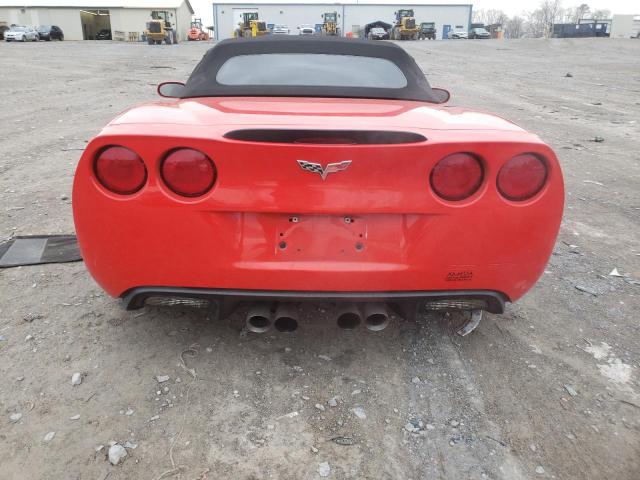 1G1YW3DW4A5100536 - 2010 CHEVROLET CORVETTE GRAND SPORT RED photo 6