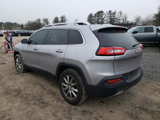 1C4PJMDBXJD567504 - 2018 JEEP CHEROKEE LIMITED SILVER photo 2