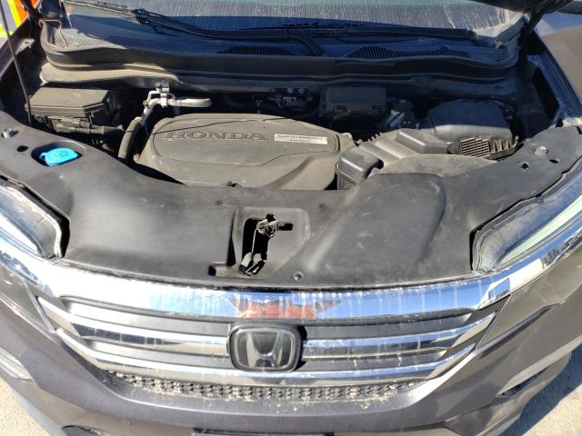 5FNYF5H69JB001299 - 2018 HONDA PILOT EXL GRAY photo 11