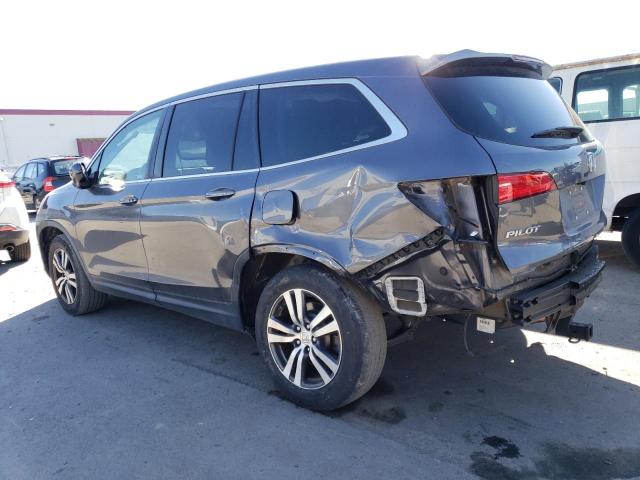 5FNYF5H69JB001299 - 2018 HONDA PILOT EXL GRAY photo 2