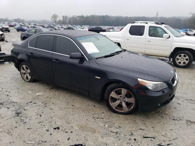 WBANF33507CW70263 - 2007 BMW 525XI XI BLACK photo 4
