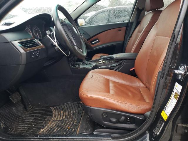 WBANF33507CW70263 - 2007 BMW 525XI XI BLACK photo 7