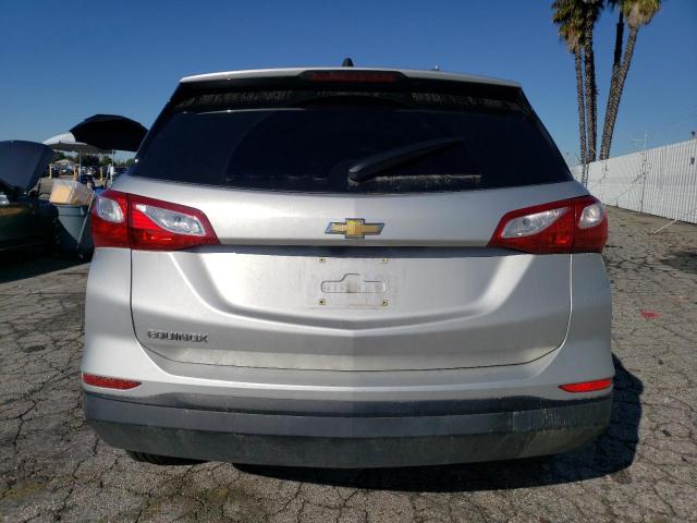 3GNAXHEV6MS154818 - 2021 CHEVROLET EQUINOX LS SILVER photo 6