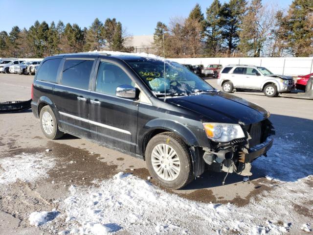 2C4RC1GG4DR508734 - 2013 CHRYSLER TOWN AND C LIMITED BLACK photo 4