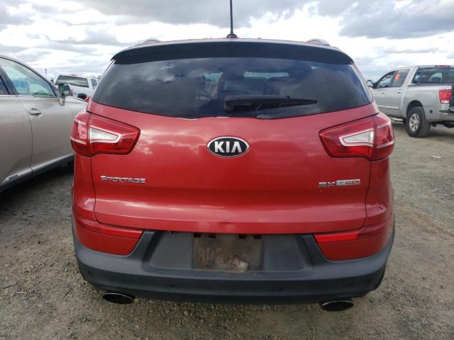 KNDPC3A66D7395292 - 2013 KIA SPORTAGE SX RED photo 6