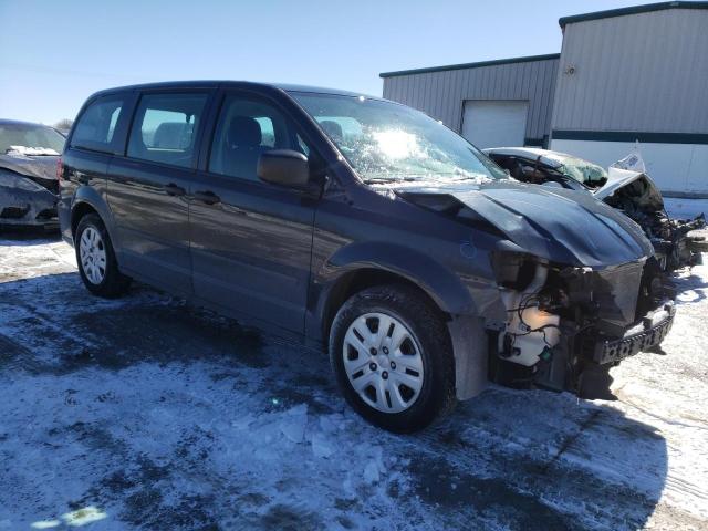 2C4RDGBGXER337979 - 2014 DODGE GRAND CARA SE BLUE photo 4