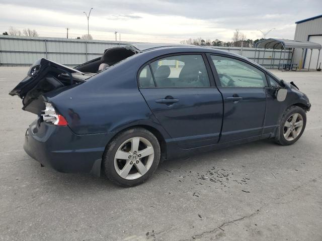 JHMFA16867S003735 - 2007 HONDA CIVIC EX BLUE photo 3