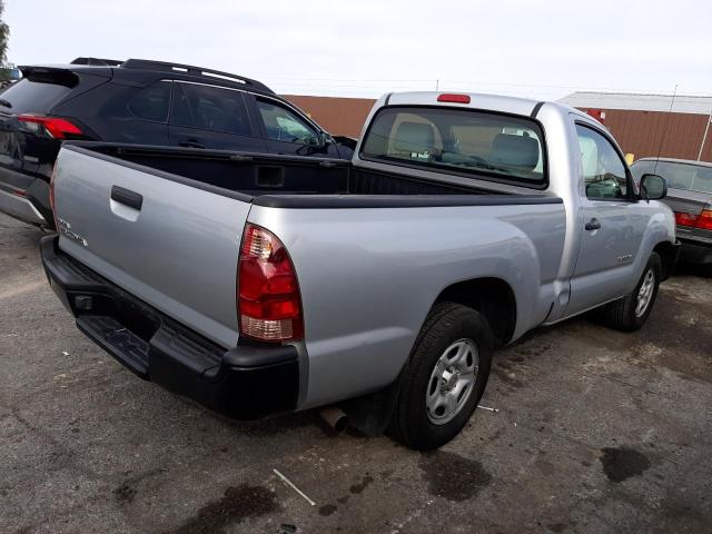 5TENX22N36Z291656 - 2006 TOYOTA TACOMA SILVER photo 3