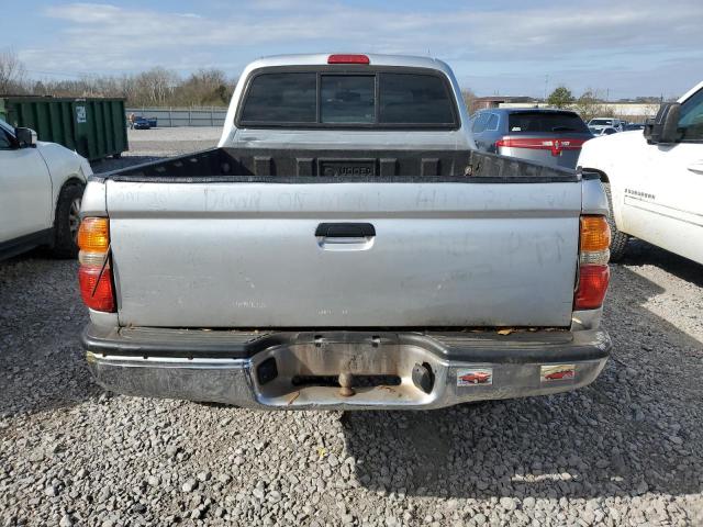 5TEGN92N71Z874358 - 2001 TOYOTA TACOMA DOUBLE CAB PRERUNNER SILVER photo 6