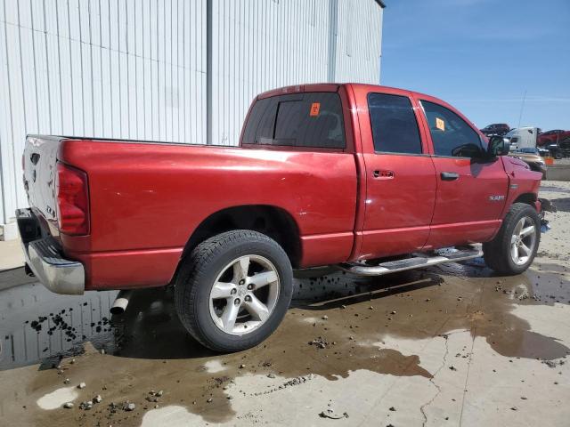 1D7HU18278S608784 - 2008 DODGE RAM 1500 ST RED photo 3