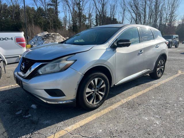 5N1AZ2MH0FN278507 - 2015 NISSAN MURANO S SILVER photo 2