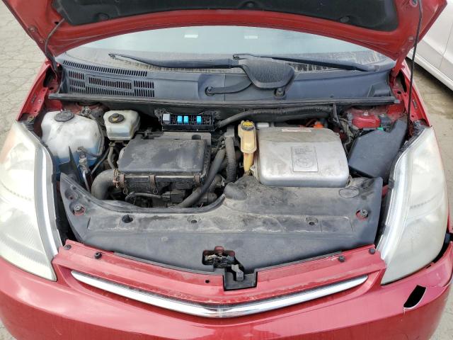 JTDKB22U467058451 - 2006 TOYOTA PRIUS RED photo 11