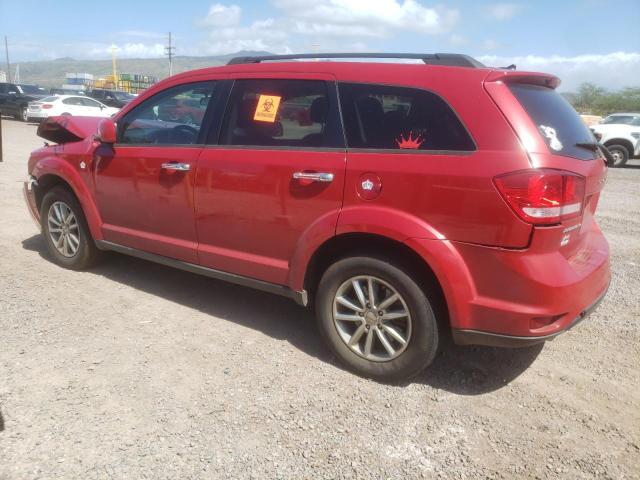 3C4PDCBG4GT166954 - 2016 DODGE JOURNEY SXT RED photo 2