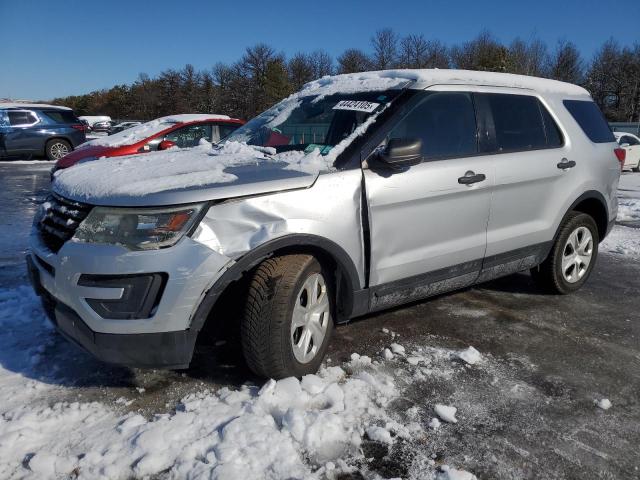 1FM5K8AR9GGA08333 - 2016 FORD EXPLORER POLICE INTERCEPTOR 银色 照片 1