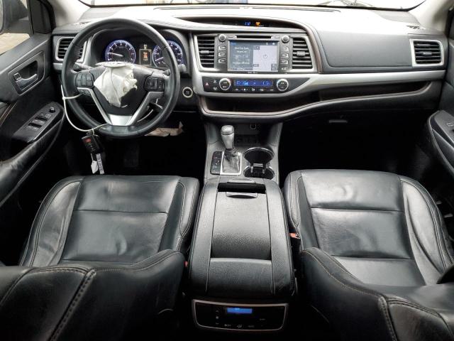 5TDKKRFH5FS086111 - 2015 TOYOTA HIGHLANDER XLE Grau Foto 8