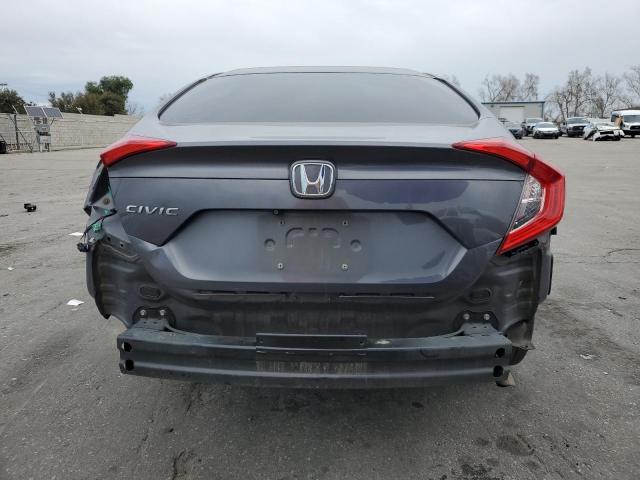 2HGFC2F66KH558489 - 2019 HONDA CIVIC LX GRAY photo 6