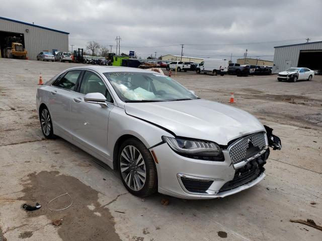 3LN6L5EC7HR641056 - 2017 LINCOLN MKZ RESERVE SILVER photo 1