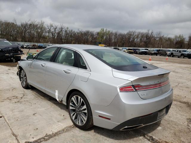 3LN6L5EC7HR641056 - 2017 LINCOLN MKZ RESERVE ვერცხლისფერი ფოტო 3