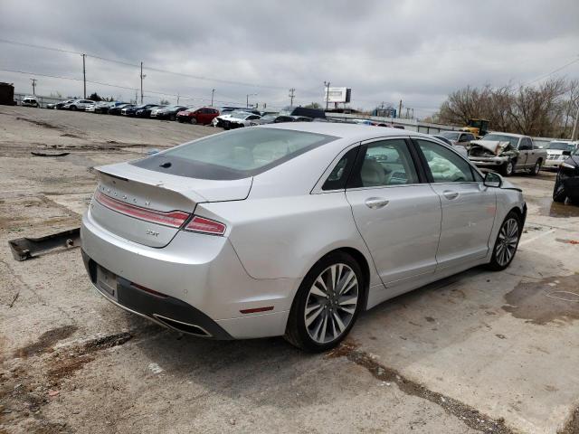 3LN6L5EC7HR641056 - 2017 LINCOLN MKZ RESERVE ვერცხლისფერი ფოტო 4