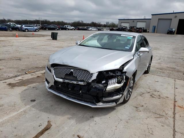 3LN6L5EC7HR641056 - 2017 LINCOLN MKZ RESERVE ვერცხლისფერი ფოტო 9