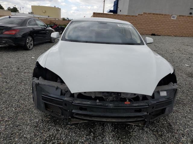 5YJSA1S18EFP36615 - 2014 TESLA MODEL S თეთრი ფოტო 5