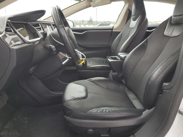 5YJSA1S18EFP36615 - 2014 TESLA MODEL S თეთრი ფოტო 7