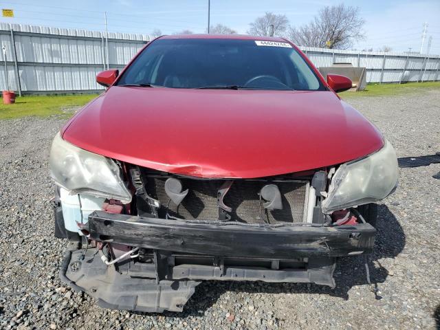 4T1BF1FK4DU709160 - 2013 TOYOTA CAMRY L RED photo 5