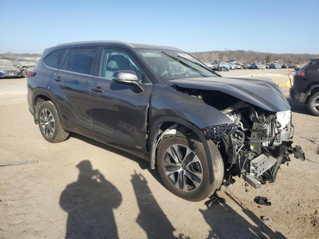 5TDKBRCHXPS569003 - 2023 TOYOTA HIGHLANDER HYBRID XLE GRAY photo 4