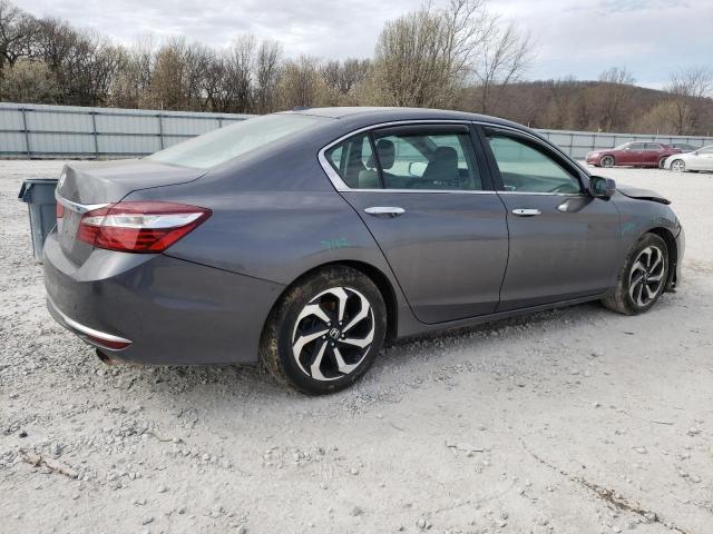 1HGCR2F81HA079259 - 2017 HONDA ACCORD EXL GRAY photo 3