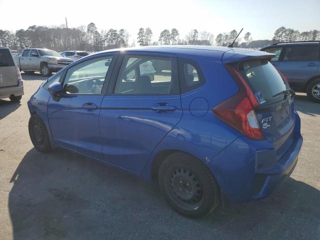 JHMGK5H50HS023444 - 2017 HONDA FIT LX BLUE photo 2