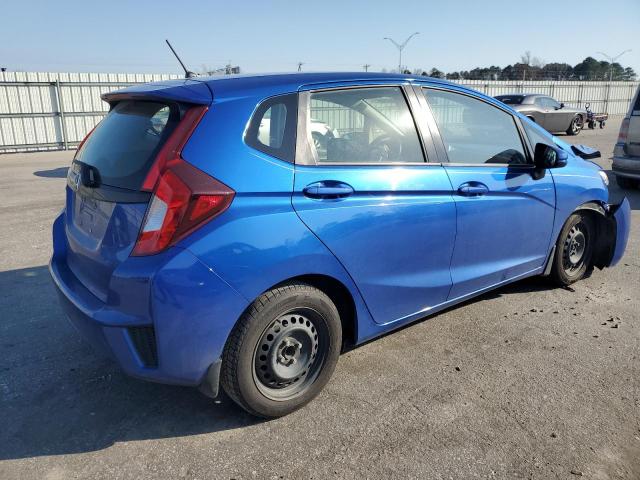 JHMGK5H50HS023444 - 2017 HONDA FIT LX BLUE photo 3