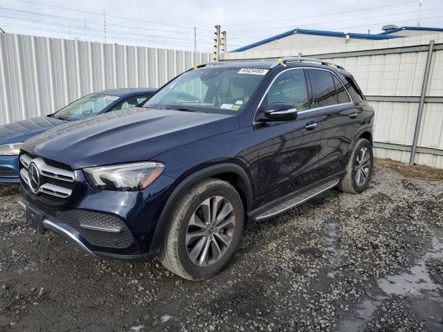 4JGFB4KB6NA703528 - 2022 MERCEDES-BENZ GLE 350 4MATIC BLUE photo 1