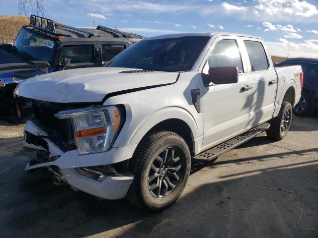 1FTEW1E88NFA28514 - 2022 FORD F150 SUPERCREW WHITE photo 1