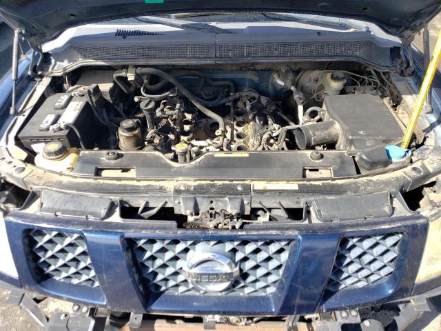 1N6AA07A66N533043 - 2006 NISSAN TITAN XE BLUE photo 11