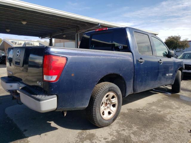 1N6AA07A66N533043 - 2006 NISSAN TITAN XE BLUE photo 3