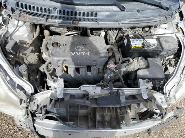 JTDBT903871140865 - 2007 TOYOTA YARIS SILVER photo 11