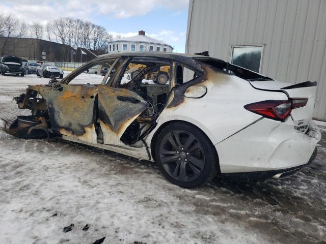 19UUB6F59MA002574 - 2021 ACURA TLX TECH A WHITE photo 2