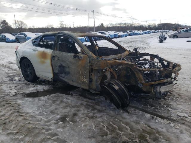 19UUB6F59MA002574 - 2021 ACURA TLX TECH A WHITE photo 4