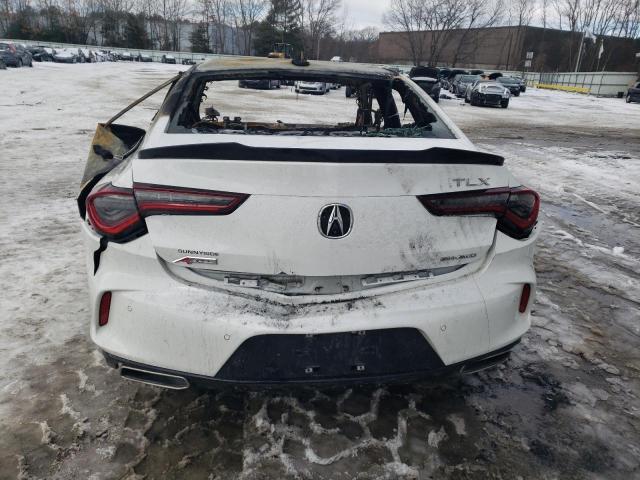 19UUB6F59MA002574 - 2021 ACURA TLX TECH A WHITE photo 6