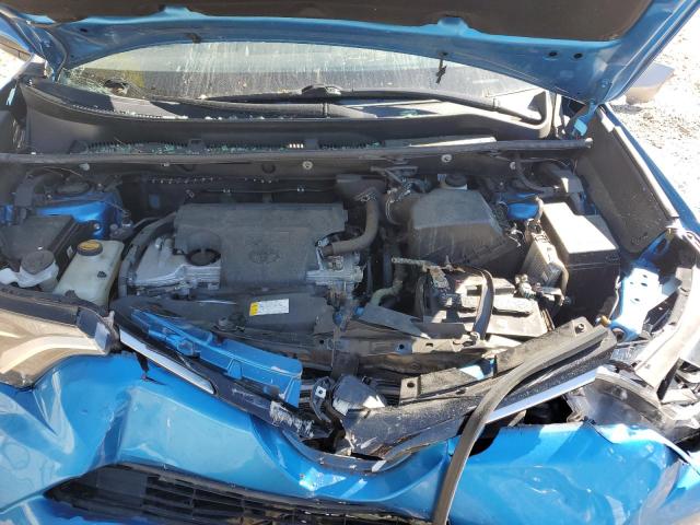 2T3WFREV6JW424927 - 2018 TOYOTA RAV4 ADVENTURE BLUE photo 11