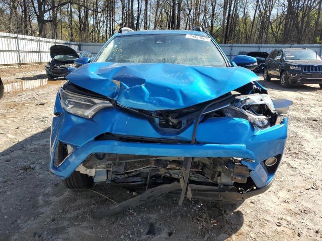 2T3WFREV6JW424927 - 2018 TOYOTA RAV4 ADVENTURE BLUE photo 5