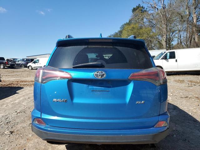 2T3WFREV6JW424927 - 2018 TOYOTA RAV4 ADVENTURE BLUE photo 6