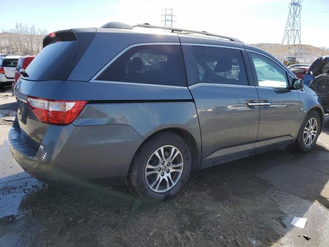 5FNRL5H45CB058629 - 2012 HONDA ODYSSEY EX CHARCOAL photo 3