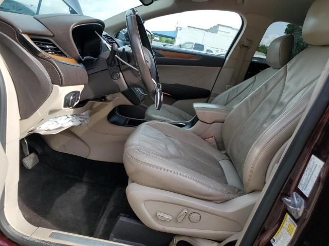 5LMCJ2C98HUL32796 - 2017 LINCOLN MKC SELECT Բորդո լուսանկար 7