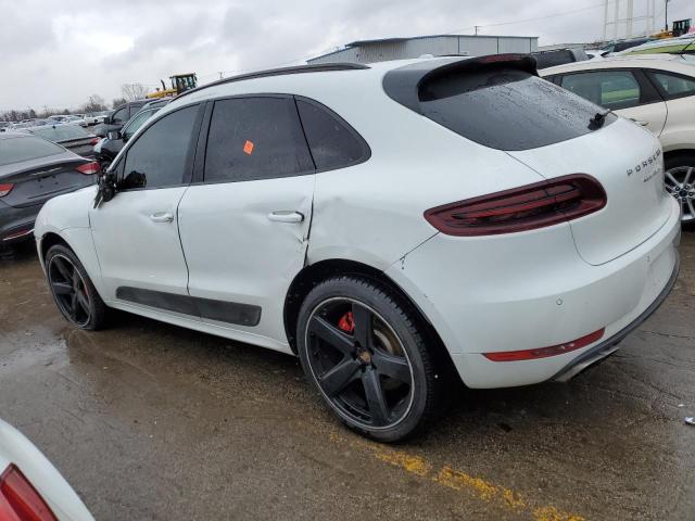 WP1AF2A51FLB47796 - 2015 PORSCHE MACAN TURBO WHITE photo 2